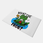 What the frog? deurmat (Schuin)
