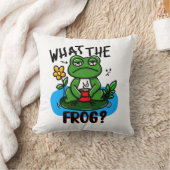 What the frog? kussen (Deken)