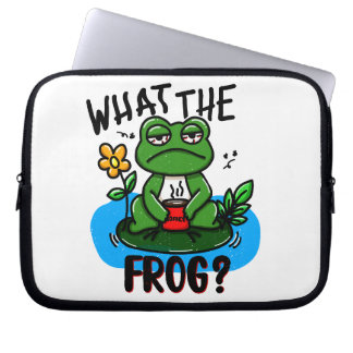 What the frog? laptop sleeve