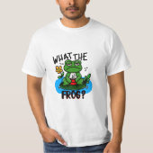 What the frog? t-shirt (Voorkant)