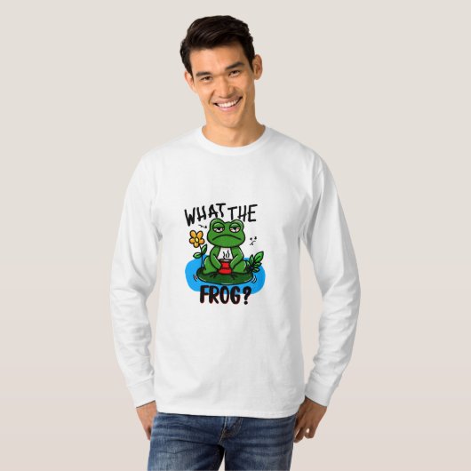 What the frog? t-shirt (Voorkant volledig)