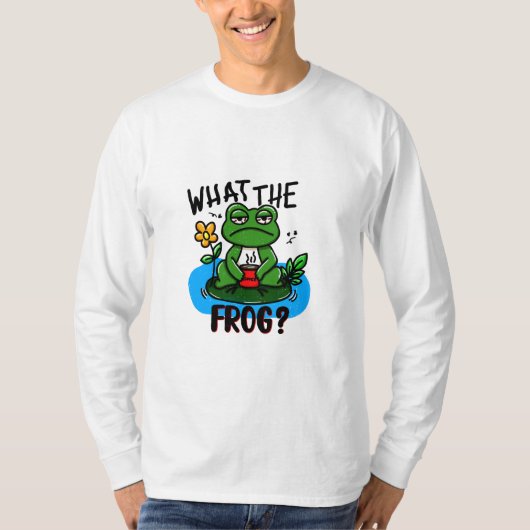 What the frog? t-shirt (Voorkant)