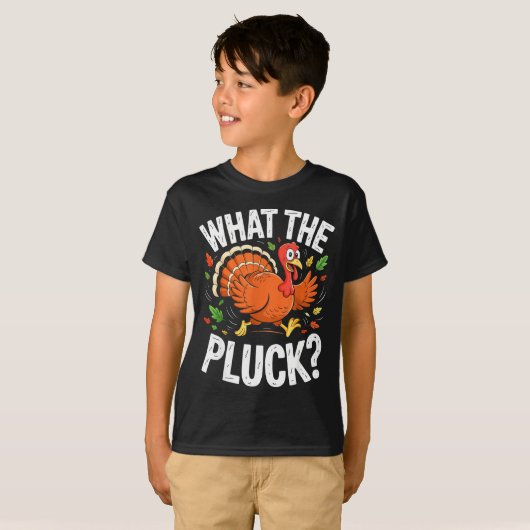What The Pluck Shirt Adult Men Women Turkey Thanks (Voorkant volledig)