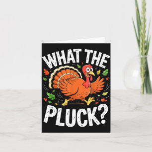 What The Pluck T-shirt Volwassenen Mannen Vrouwen Kaart