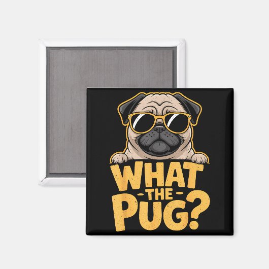 What The Pug For Kids Boys Funny Dog Lover Pun Magneet (Voorkant / Achterkant)