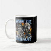 What The Sigma Cool Funny Alpha Wolf Werewolf Boot Koffiemok (Links)