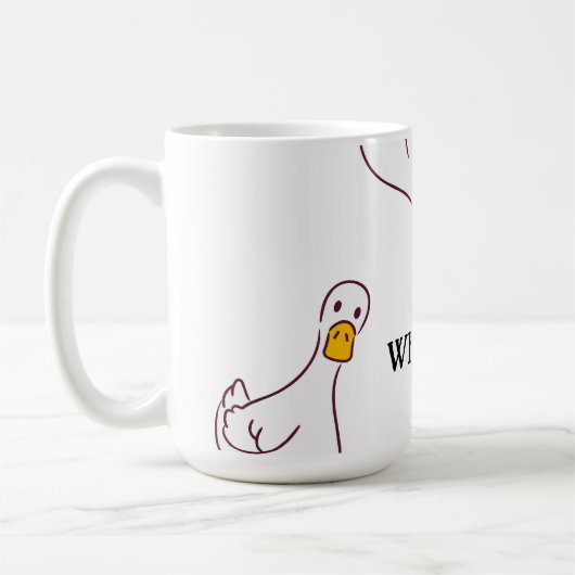 What the... Silly Goose Koffiemok (Links)