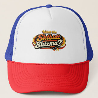 What the Skibidi Shizma? Retro Graphic Hat Trucker Pet