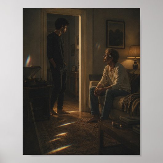 What We Don't Say | Gay Art Project Poster (Voorkant)
