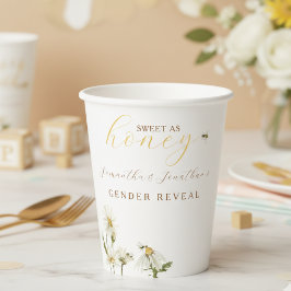 What Will Baby Be Gender Reveal Paper Cup Papieren Bekers