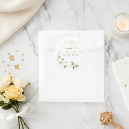 What Will Baby Be Gender Reveal Ronde Sticker