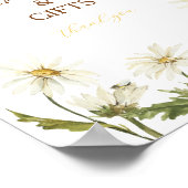 What Will Baby Bee Gender Reveal Tabletop Sign Poster (Hoek)