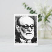 What Would Freud Do? Briefkaart (Staand voorkant)