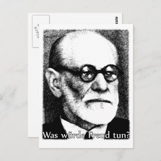What Would Freud Do? Briefkaart (Voorkant / Achterkant)