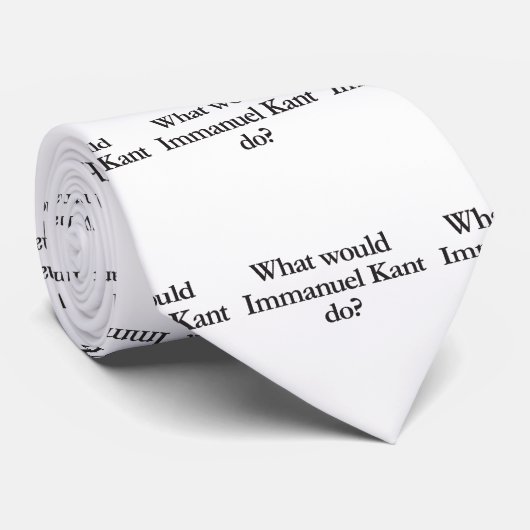 what would immanuel kant do stropdas (Opgerold)