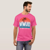 What Would Jesus Do He Would Love First Wwjd Hwlf T-shirt (Voorkant volledig)