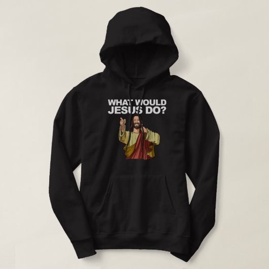 What Would Jesus Do T-Shirt (Design voorkant)