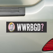What Would RBG Do / WWRBGD Bumpersticker (Op auto)