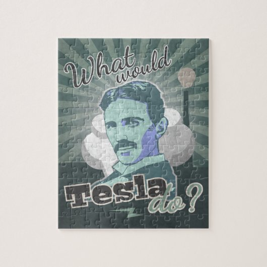 What would Tesla Do? Legpuzzel (Verticaal)