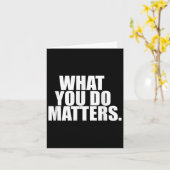 What You Do S Motivation Life Kaart (Gele Bloem)