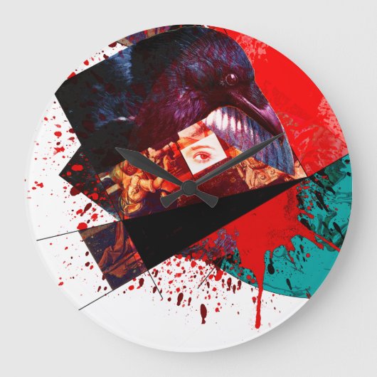 What you see in that eye grote klok (Voorkant)