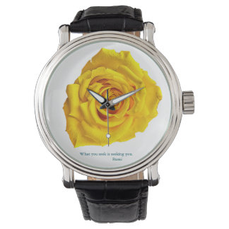 What you seek is seeking you. horloge