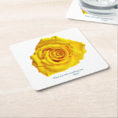 What you seek is seeking you. kartonnen onderzetters (Schuin)