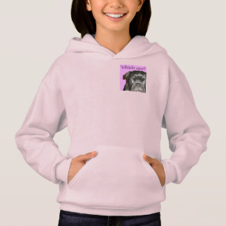 Whatcha Eatin Girl's Fleece Zip Hoodie