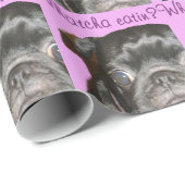 Whatcha Eatin Pug Cadeaupapier (Rol Hoek)