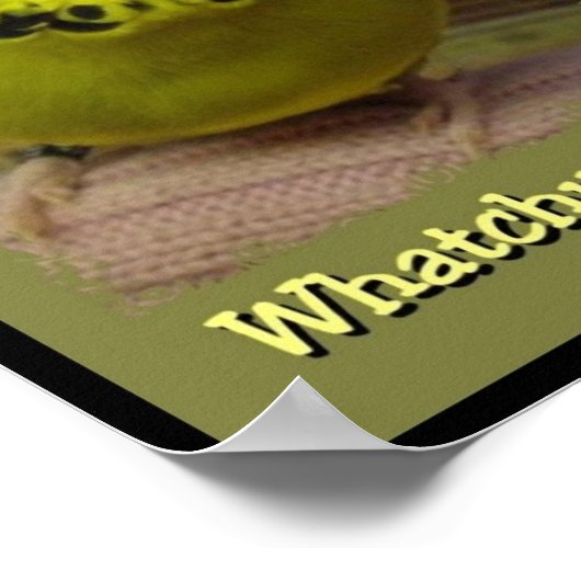 Whatchu tot 3 poster (Hoek)