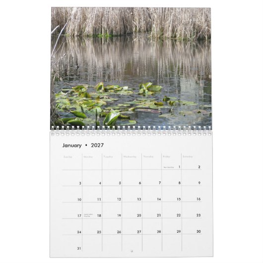 Whatcom County Lakes, Rivers, Ponds, Creeks Kalender (Jan 2027)