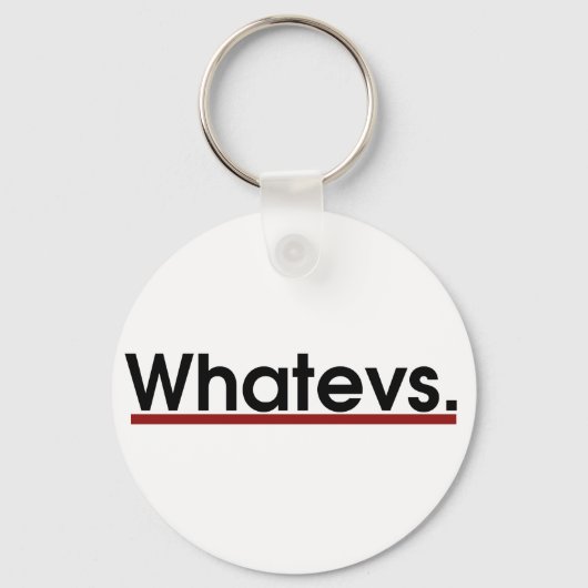 Whatev Sleutelhanger (Voorkant)