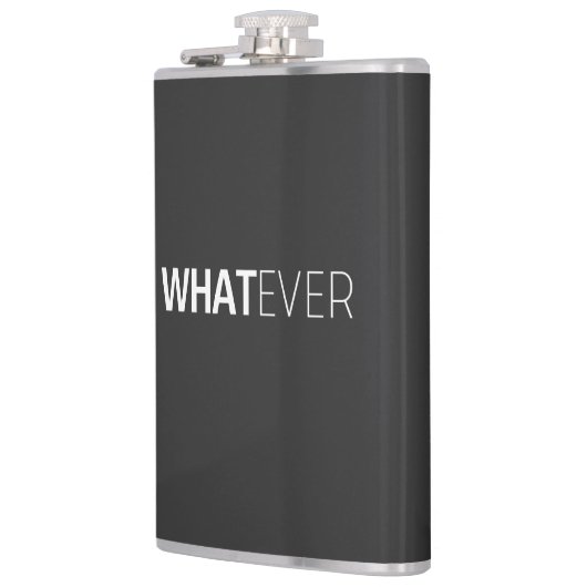 'WHATEVER' BLACK HEUPFLES (Links)