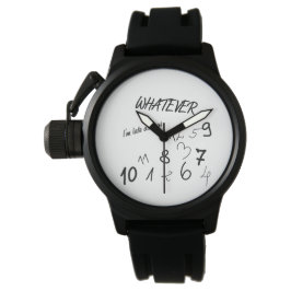 WHATEVER CLOCK HORLOGE