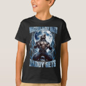 Whatever Daddy Wants Daddy Gets Funny Alpha Wolf M T-shirt (Voorkant)
