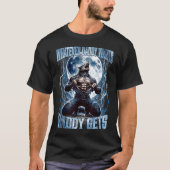 Whatever Daddy Wants Daddy Gets Funny Alpha Wolf M T-shirt (Voorkant)