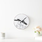 Whatever Decorative Analog Wall Clock Ronde Klok (Huis)