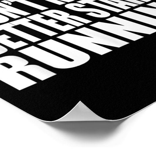 Whatever Doesn't Kill Me Better Start Running Moti Poster (Hoek)