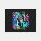 Whatever Floats Your Boat Cruise Squad Team Beach Fleece Deken (Voorkant (Horizontaal))