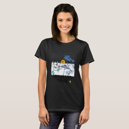 Whatever Floats Your Goat Goat River Floating   T-shirt (Voorkant volledig)