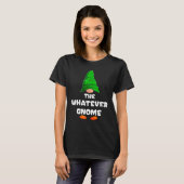 Whatever Gnome Matching Family Group Christmas Par T-shirt (Voorkant volledig)