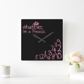 Whatever, I'm a Princess Vierkante Klok (Huis)