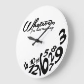 Whatever, I'm late anyway Grote Klok (Hoek)