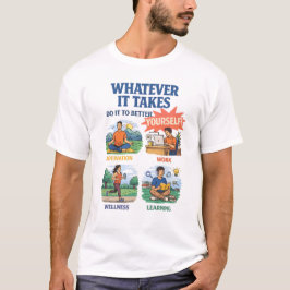 Whatever It Takes – Self Improvement Motivation De T-shirt