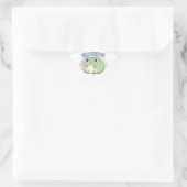 Whatever Kikker Sticker Schattige Ogen Rol Kikker (Tas)
