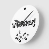 WHATEVER-klok Ronde Klok (Hoek)