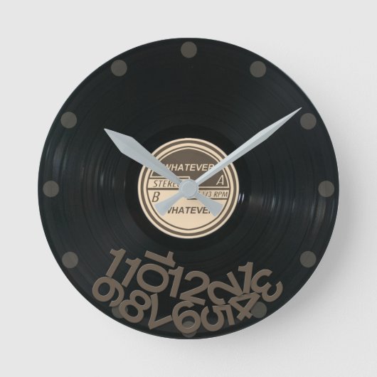 WHATEVER Record Album Ronde Klok (Voorkant)