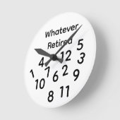 Whatever Retired Ronde Klok (Hoek)
