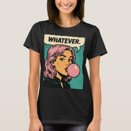 “Whatever” Retro Comic T-shirt