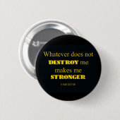WHATEVER RONDE BUTTON 5,7 CM (Voorkant /achterkant)